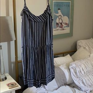 Loft Blue/White Romper